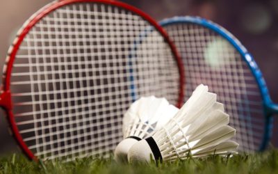 Pertandingan Badminton Media vs JLand